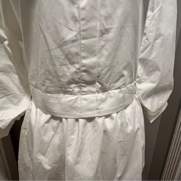 NWT English Factory puff sleeve collared mini dress oversized size medium - Picture 6 of 15